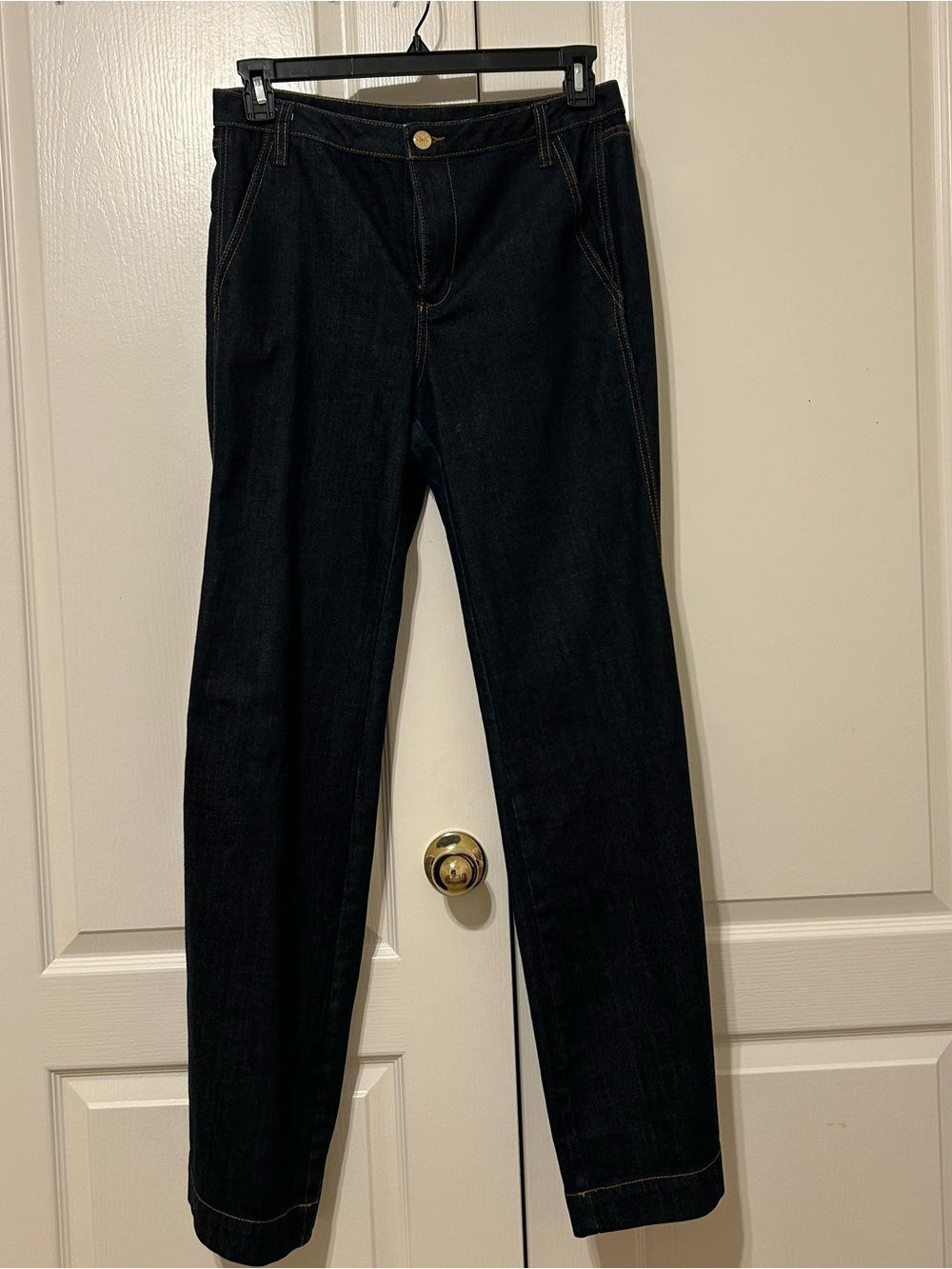 Tory Burch Women's Dark Wash High Waisted Flare Jeans Size 30